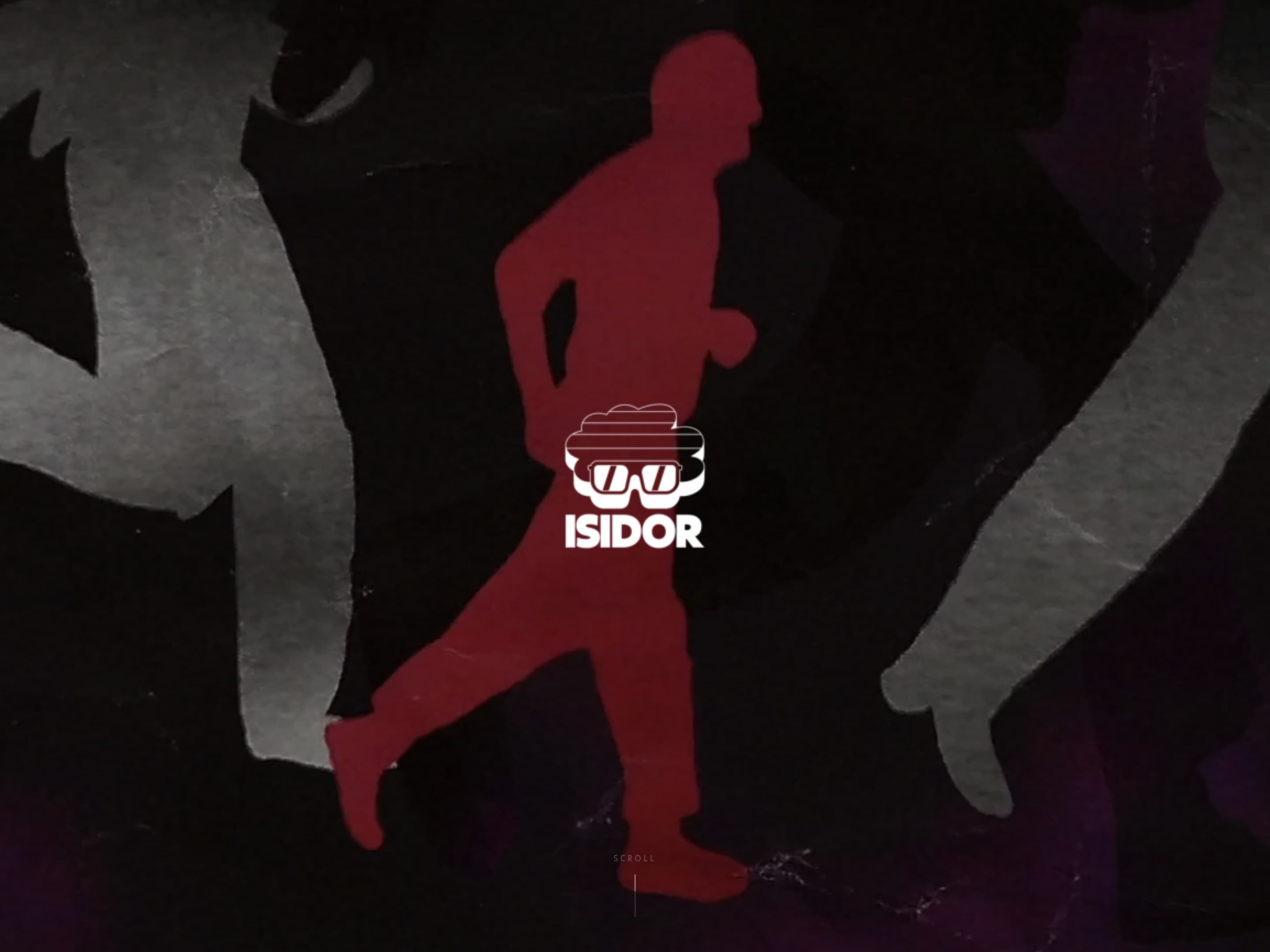 Isidor Paris, production audiovisuelle · site web réalisé par Kréa Studio